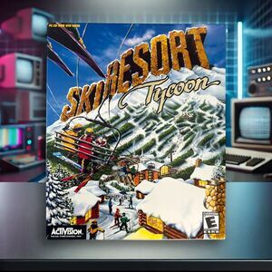 RARE Ski Resort Tycoon Activision (Windows PC, 2000) Big Box SEALED! NEW IN BOX